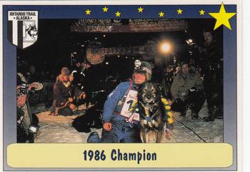 1992 MotorArt Iditarod Sled Dog Race #14 1986 Champion Front